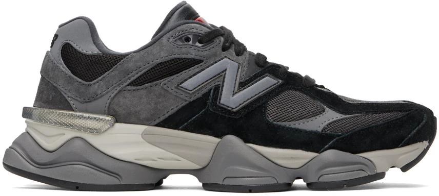 New Balance Black & Gray 9060 Sneakers 1