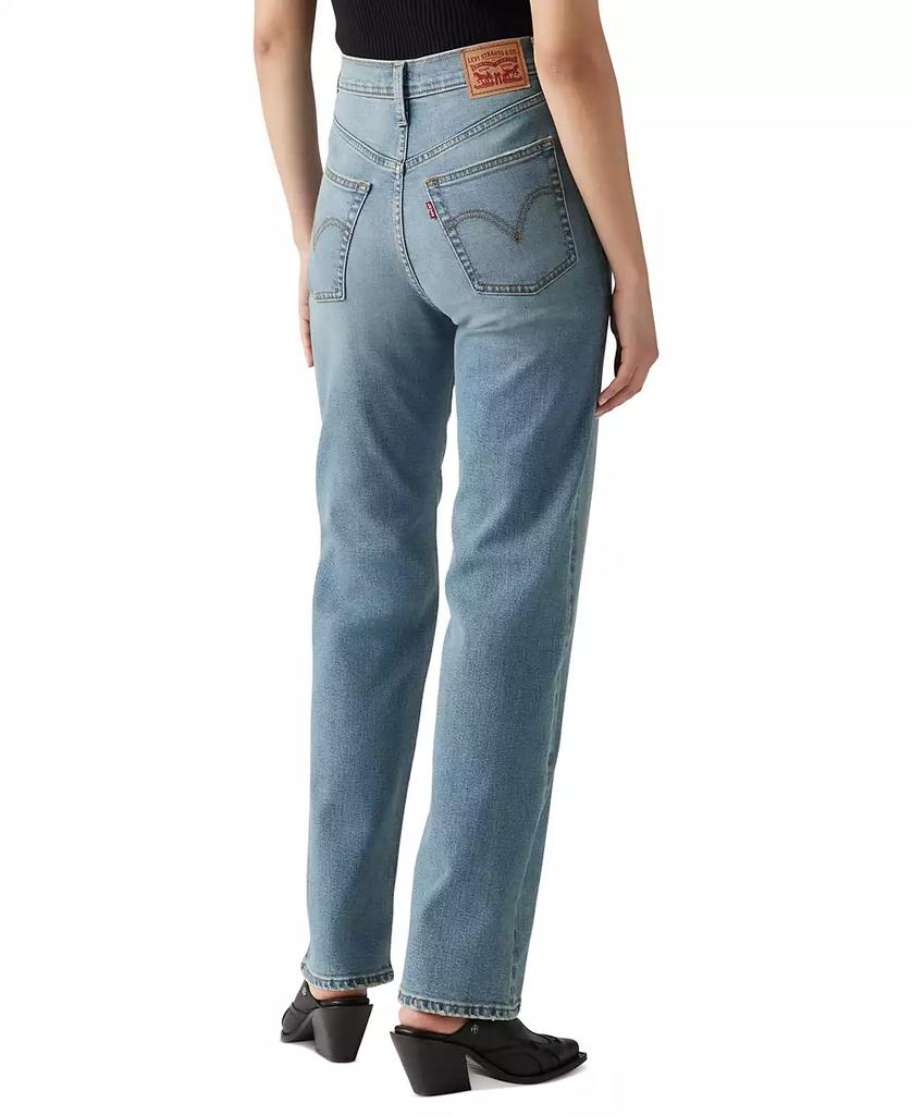 Levi's Women's Ribcage High-Rise Straight-Leg Jeans