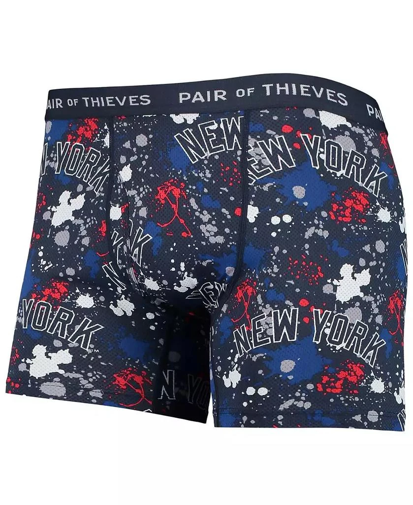 Pair Of Thieves Men's Navy, Blue New York Yankees Super Fit 2-Pack Boxer Briefs Set 3