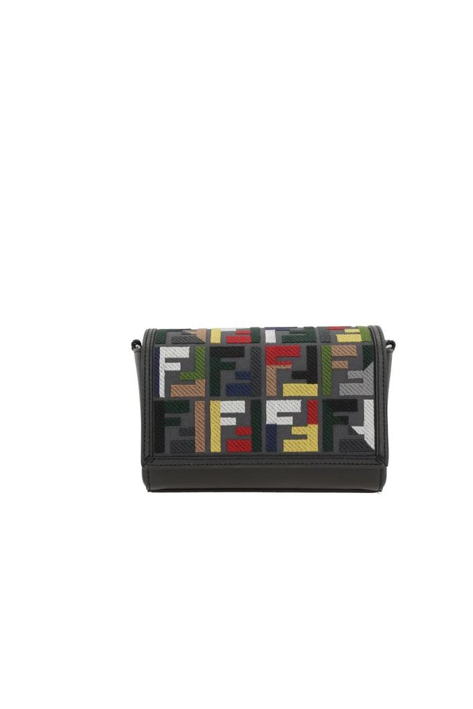 Fendi Fendi Compact Logo Detailed Messenger Bag 1