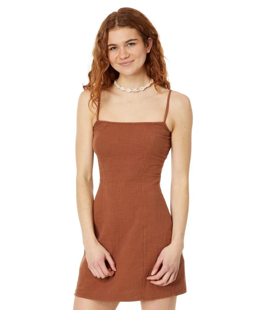 Billabong Stay Awhile Mini Slip Dress 1