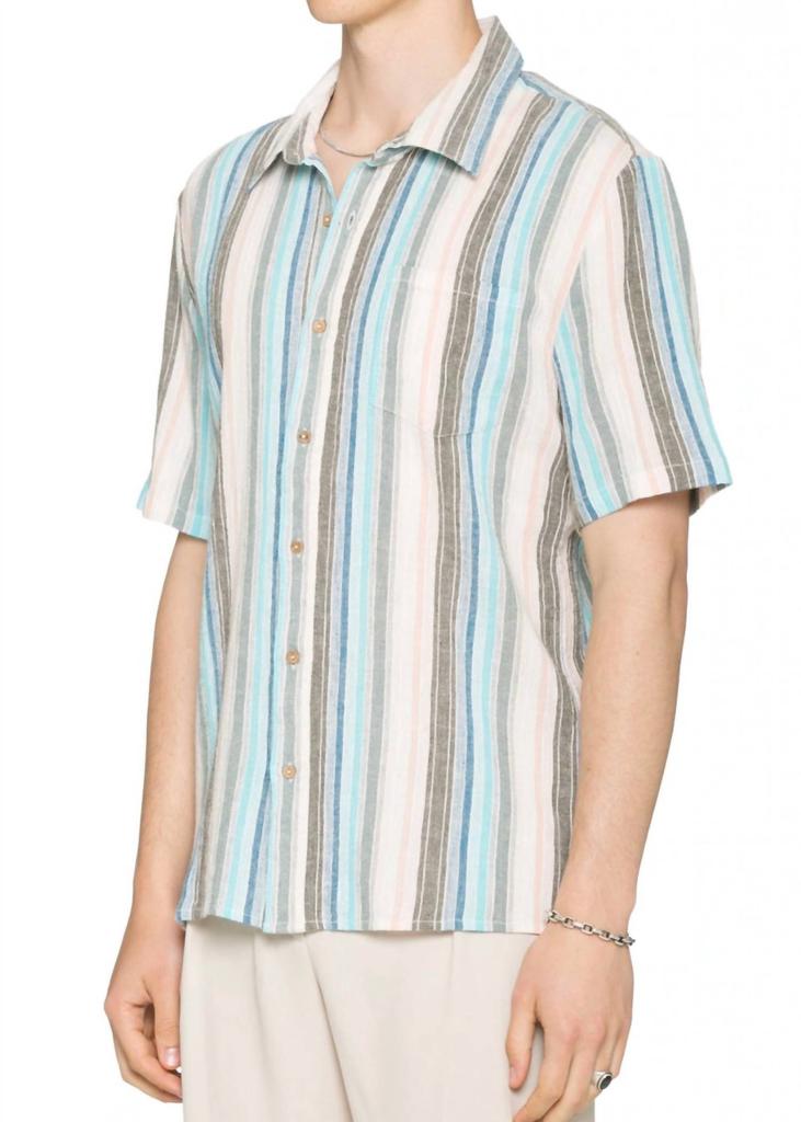 Raga Raga - Short Sleeve Button Down Shirt