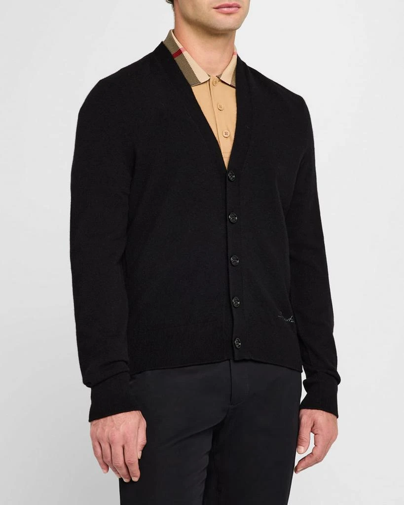 Burberry Men's Cashmere Cardigan Sweater 4