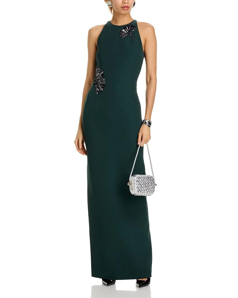 Safiyaa Saysha Embellished Sleeveless Gown 3