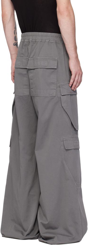 Shop Gray Porterville Double Jumbo Belas Cargo Pants on Sale at