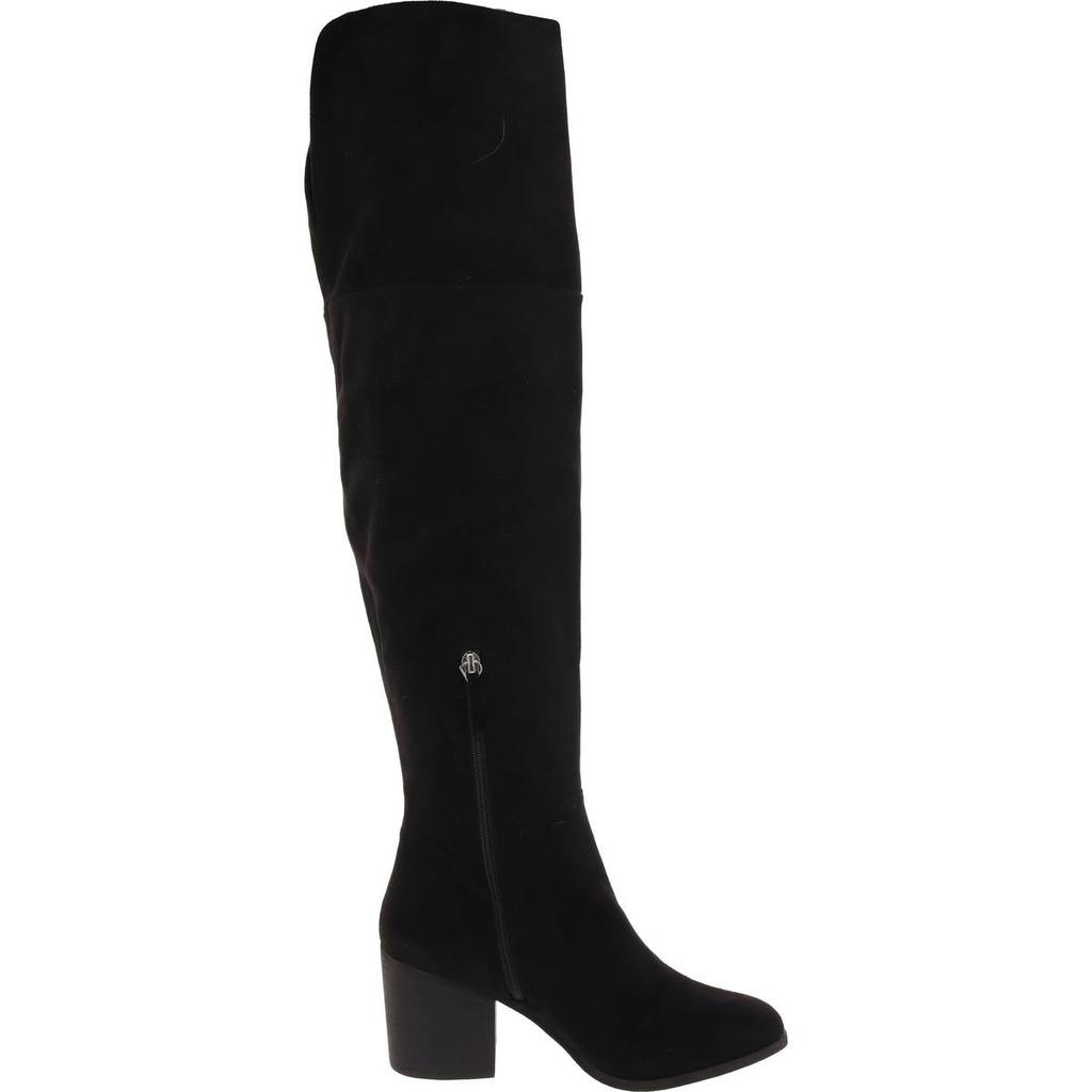 BP. Womens Slit Faux Suede Over-The-Knee Boots