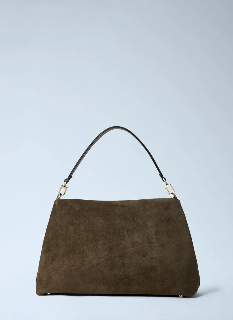 Totême T-Lock Suede Satchel Bag 3
