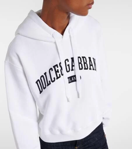 Dolce 
Gabbana Logo cotton hoodie 4