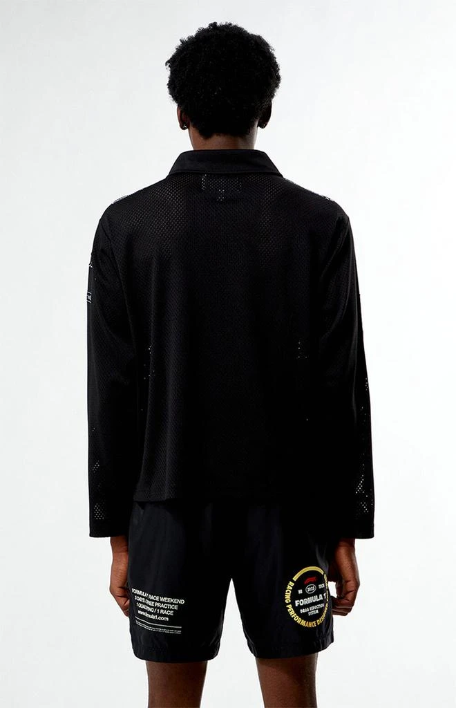 Formula 1 x PacSun Miami Black Long Sleeve Apex Jersey 4