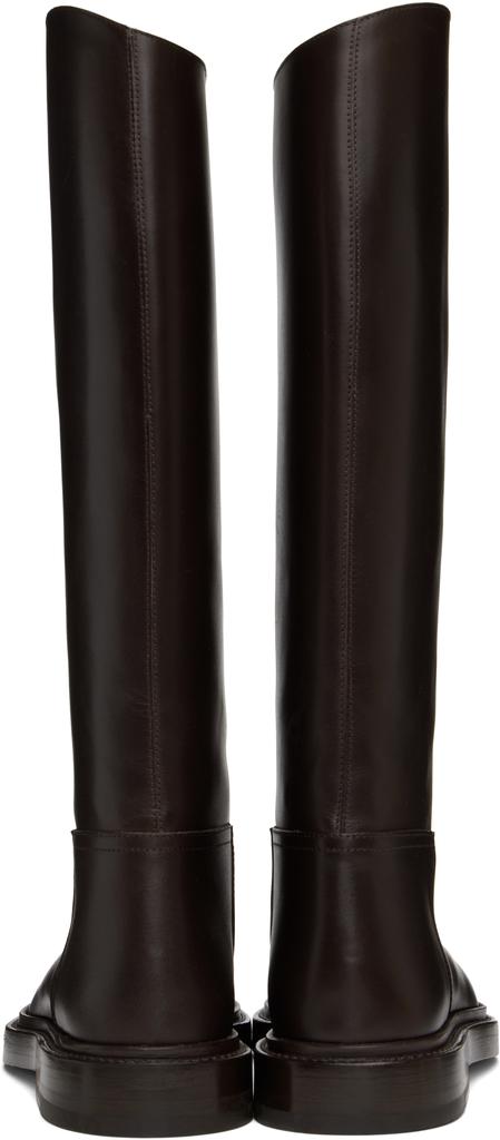 LEGRES Brown Riding Tall Boots