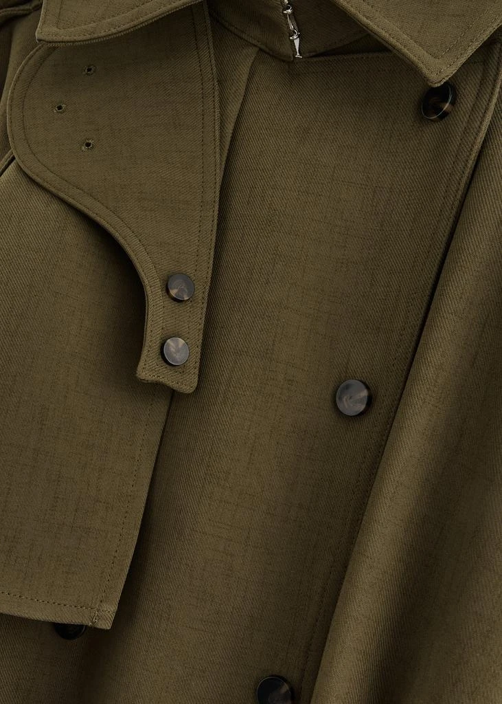 DAY BIRGER ET MIKKELSEN Lynn belted woven trench coat 5