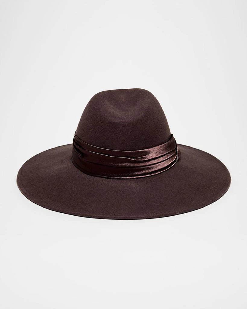 Eugenia Kim Emmanuelle Wide-Brim Felt Fedora Hat 1