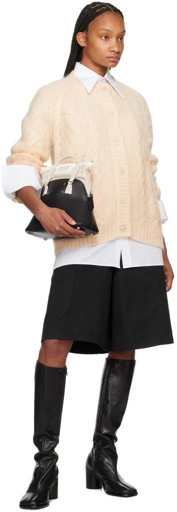 MAISON MARGIELA Orange Raglan Cardigan 4