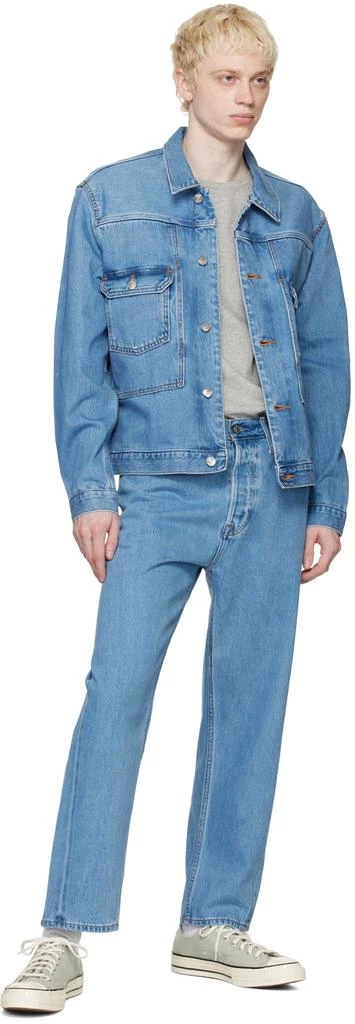 Calvin Klein Blue Utility Denim Jacket 4