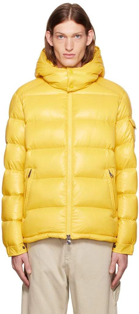 Moncler Yellow Maya Down Jacket 1