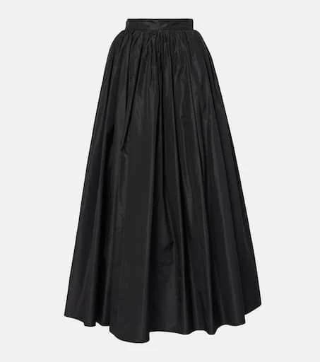 Dolce 
Gabbana Gathered silk maxi skirt 1