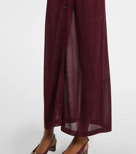 Salvatore Ferragamo Lamé cardigan 6