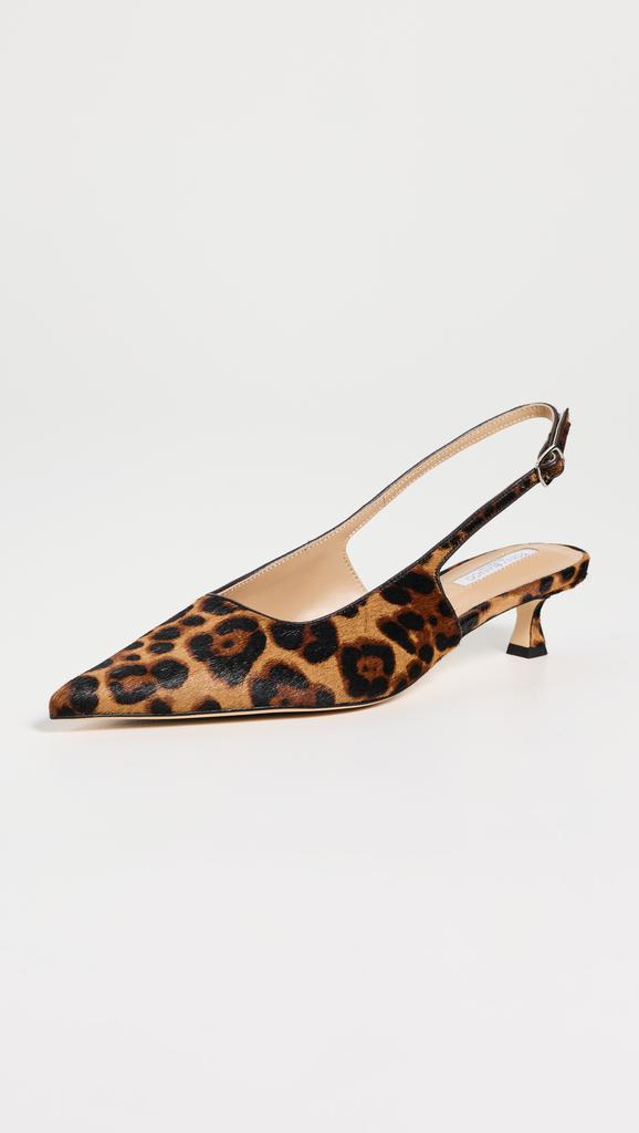 Tony Bianco Crush Leopard Slingback Heels