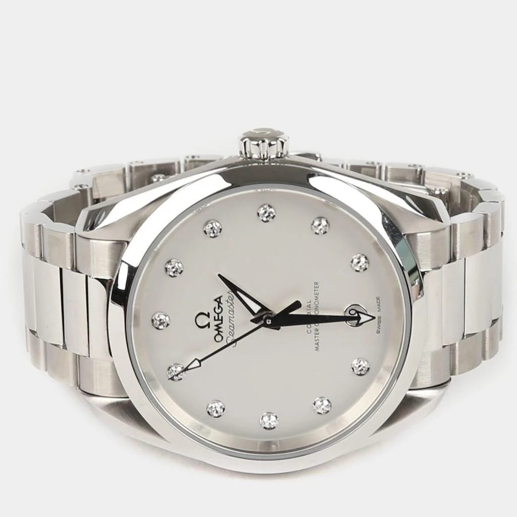Omega Omega Silver Stainless Steel Seamaster Aqua Terra 220.10.38.20.52.001 Automatic Women's Wristwatch 38 mm 2