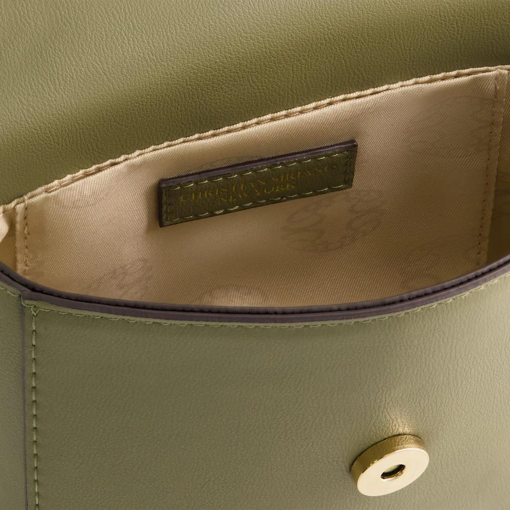 Christian Siriano New York Ring Handle Mini Flap Crossbody 6