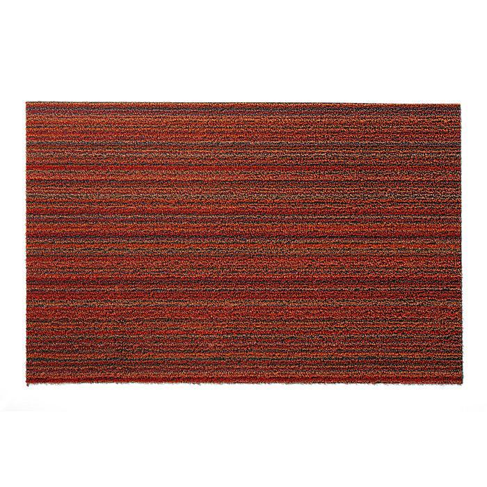 Chilewich Skinny Stripe Indoor/Outdoor Shag Mat, 18" x 28"