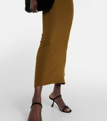 Khaite Jaime cashmere maxi dress 5