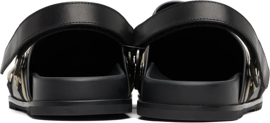 Rick Owens Black Concordians Megalace Granola Mules 2