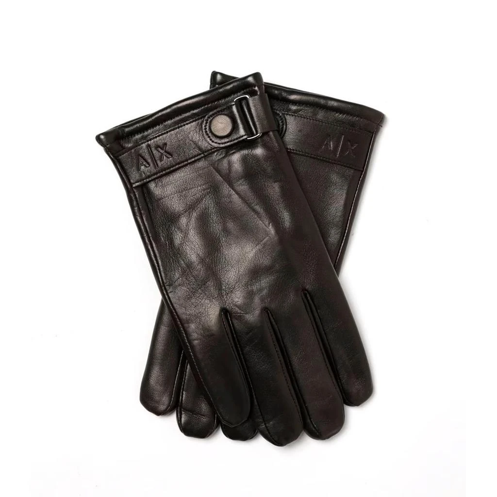 Armani Exchange Armani Exchange Leather Gloves 1