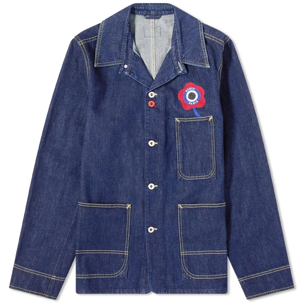Kenzo Paris Kenzo Target Workwear Jacket - Jackets - Free Shipping 