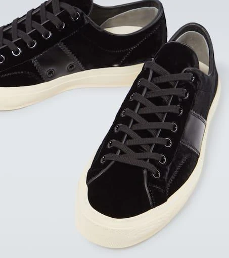 Tom Ford Cambridge velvet sneakers 3