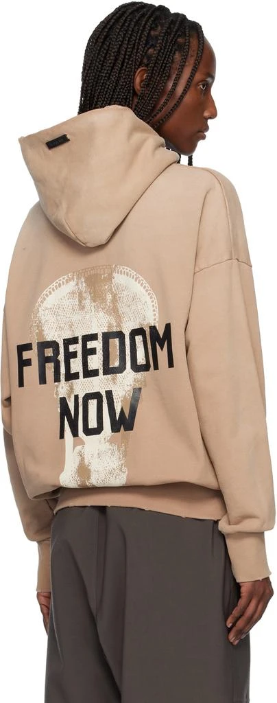 Fear of god Beige Heavyweight Long Sleeve 
Revolution
 Hoodie 3