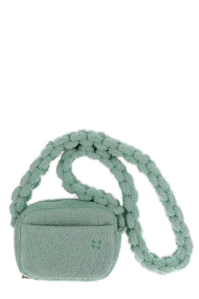 Kara Kara Log Embroidered Terry Shoulder Bag 1