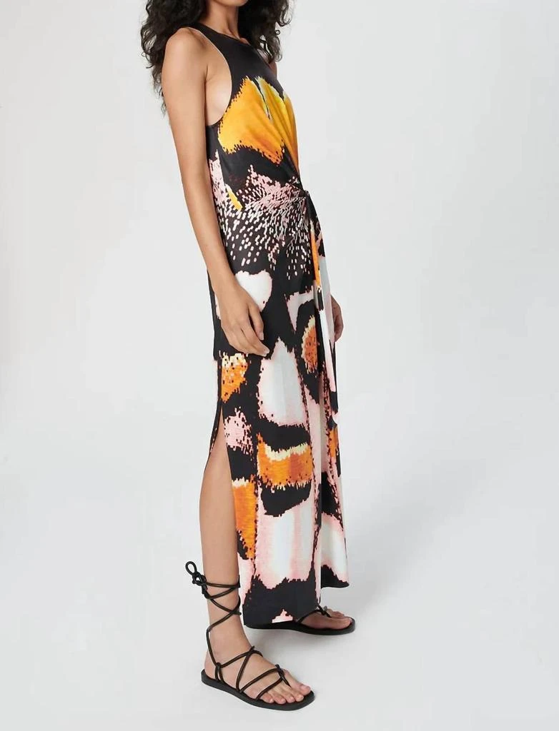 CHUFY Yucca Maxi Dress In Petal Skin Brown 2