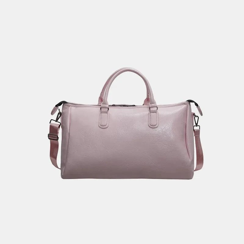 TRUEDAMES PU Leather Oversize Travel Bag 8