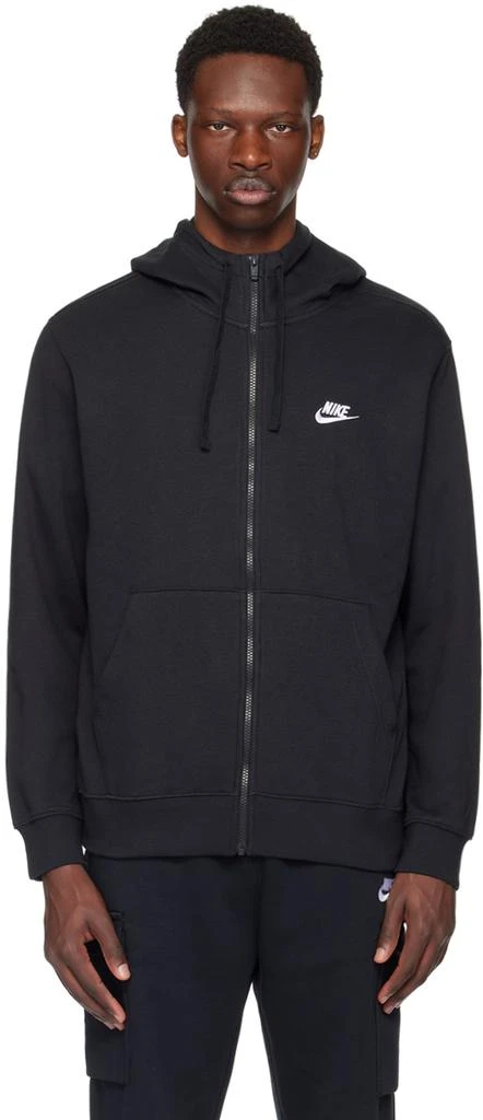 NIKE Black Zip Hoodie 1