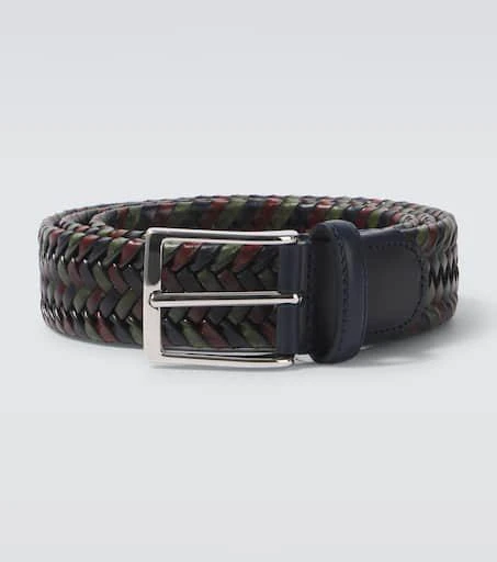 Rubinacci Woven leather belt 1
