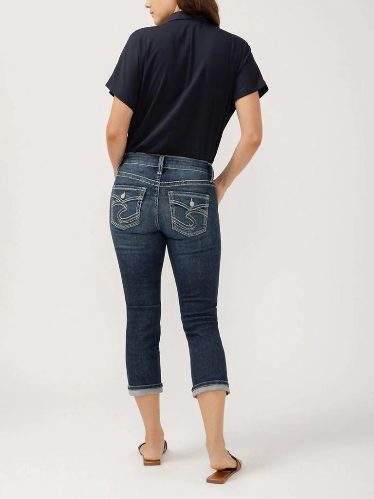 Silver Jeans Co Silver Jeans Co - Suki Capri Leg Jeans 3