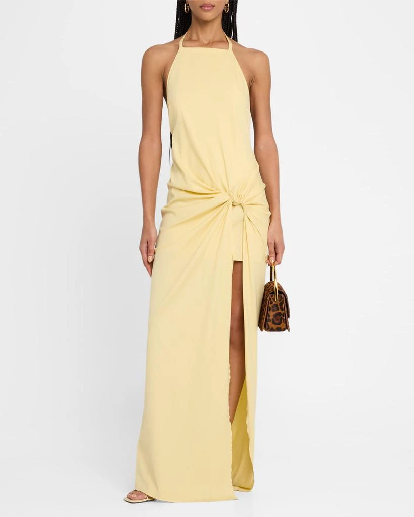 Shop Harmonie Knotted Halter Dress on Sale at BeyondStyle  Get 40% Off Harmonie  Knotted Halter Dress with Limited-Time Flash Deals, Exclusive Discounts,  and Special Offers. Enjoy Unbeatable Savings on Harmonie Knotted