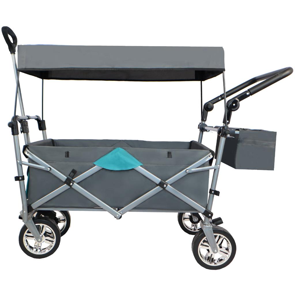 Simplie Fun Simplie Fun Collapsible Utility Wagon with Canopy