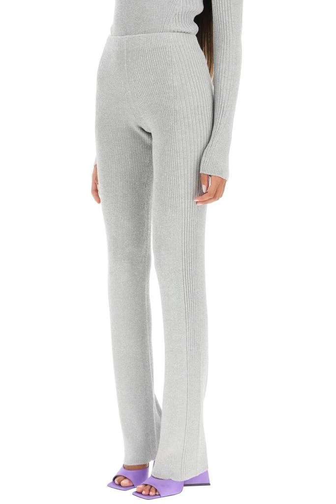 Dion Lee Dion Lee Ribbed-Knit Flared Trousers 4