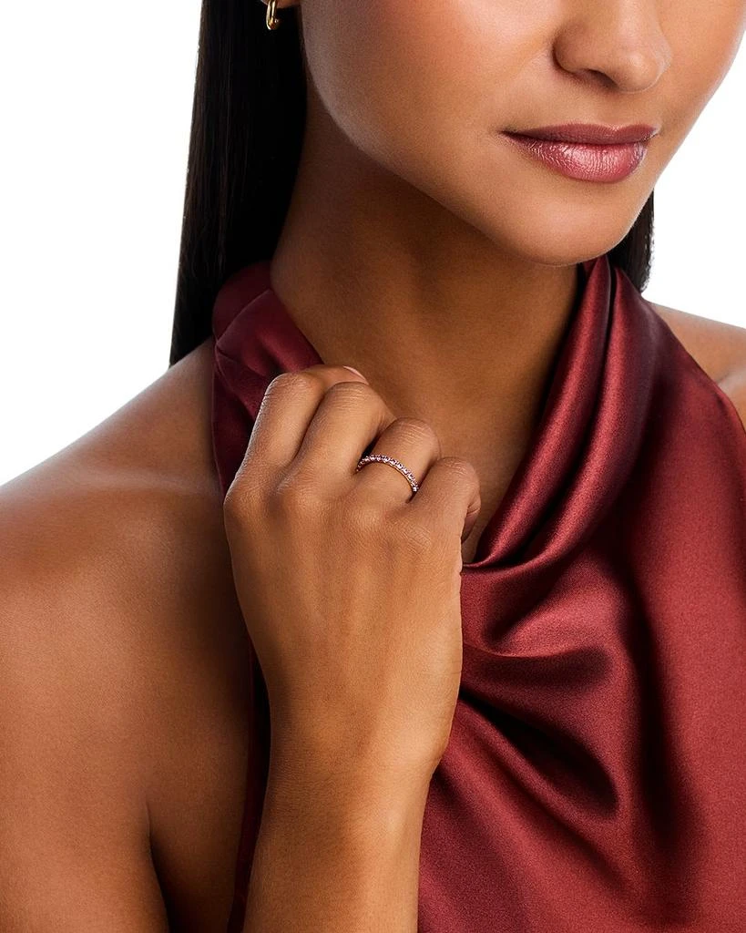 Bloomingdale
s Fine Collection Pink Sapphire Stacking Eternity Band in 14K Yellow Gold 2