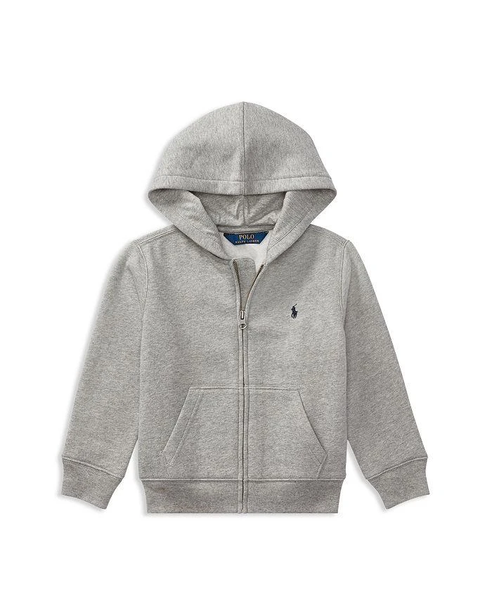 Ralph Lauren Boys' Fleece Zip Up Hoodie - Little Kid, Big Kid 1