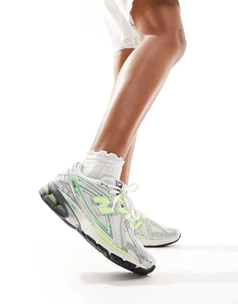 New Balance New Balance 1906 neon unisex trainers in green - Exclusive at ASOS 1
