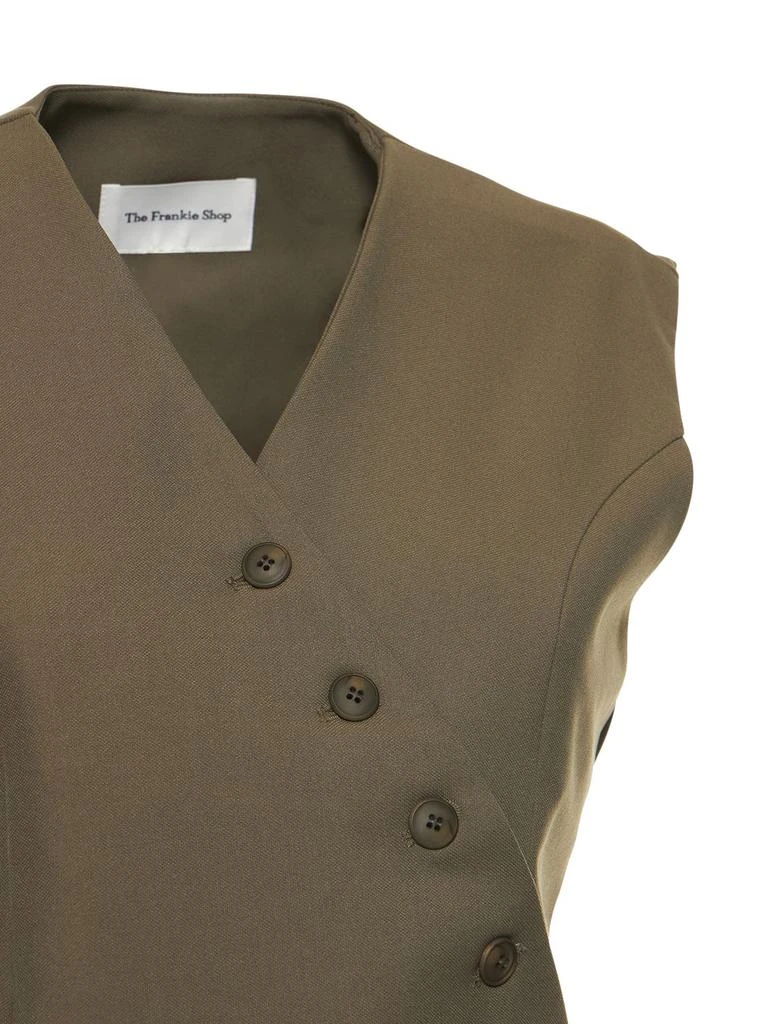 The Frankie Shop Maesa Cross Vest 3