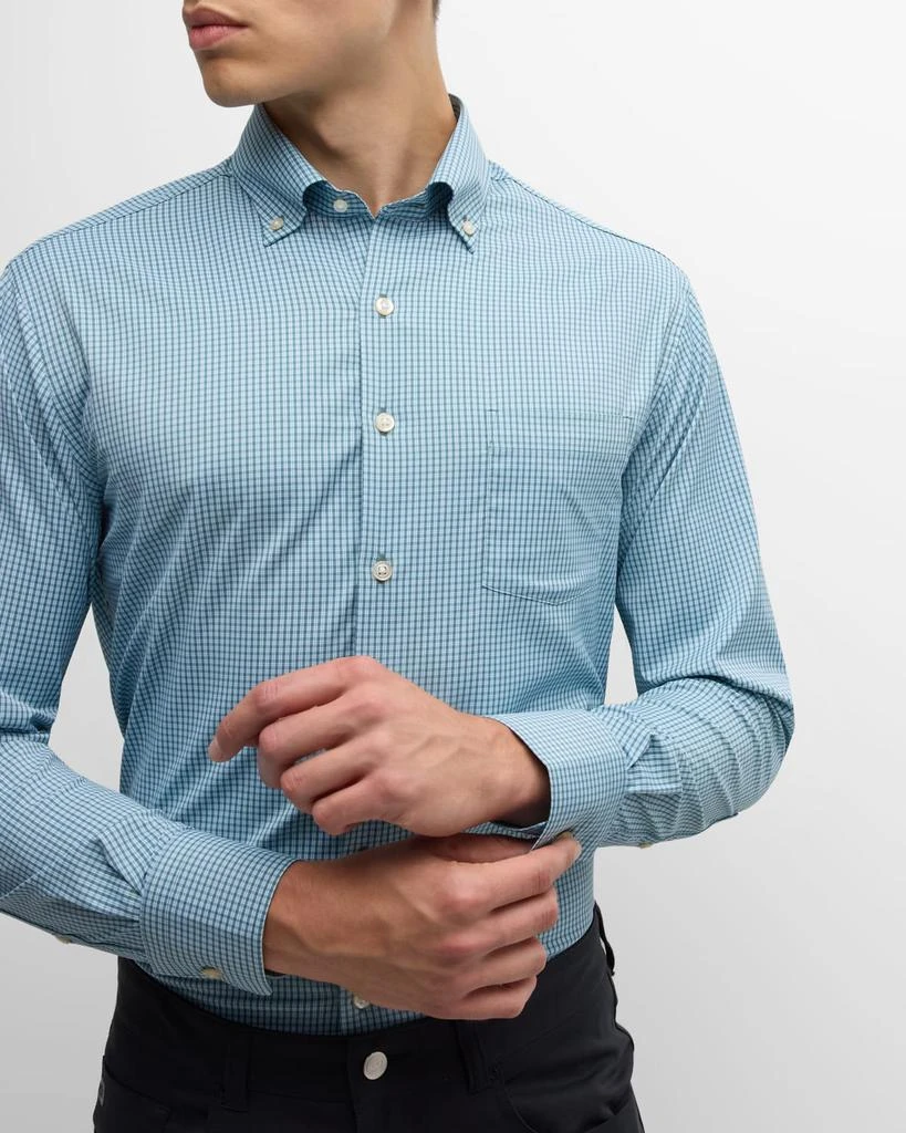 Peter Millar Men's Barrie Performance Twill Sport Shirt 6