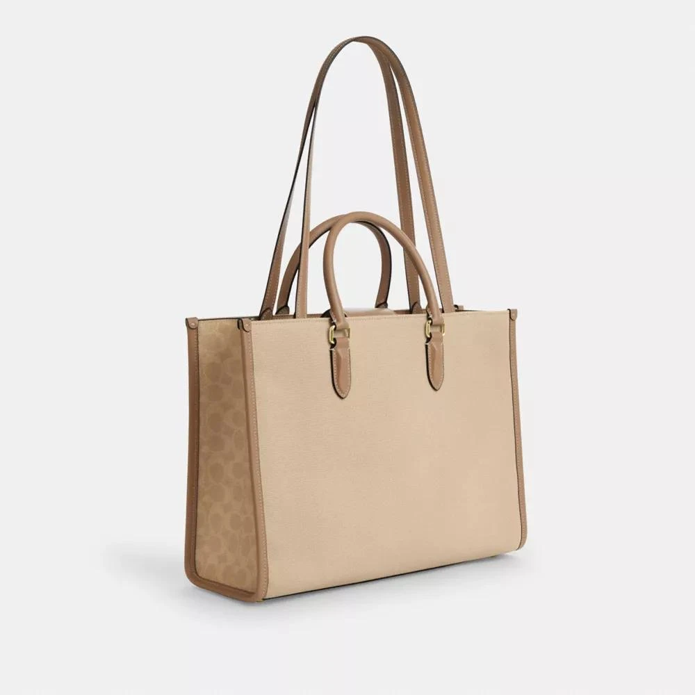 Coach Maggie Tote Bag In Colorblock 4