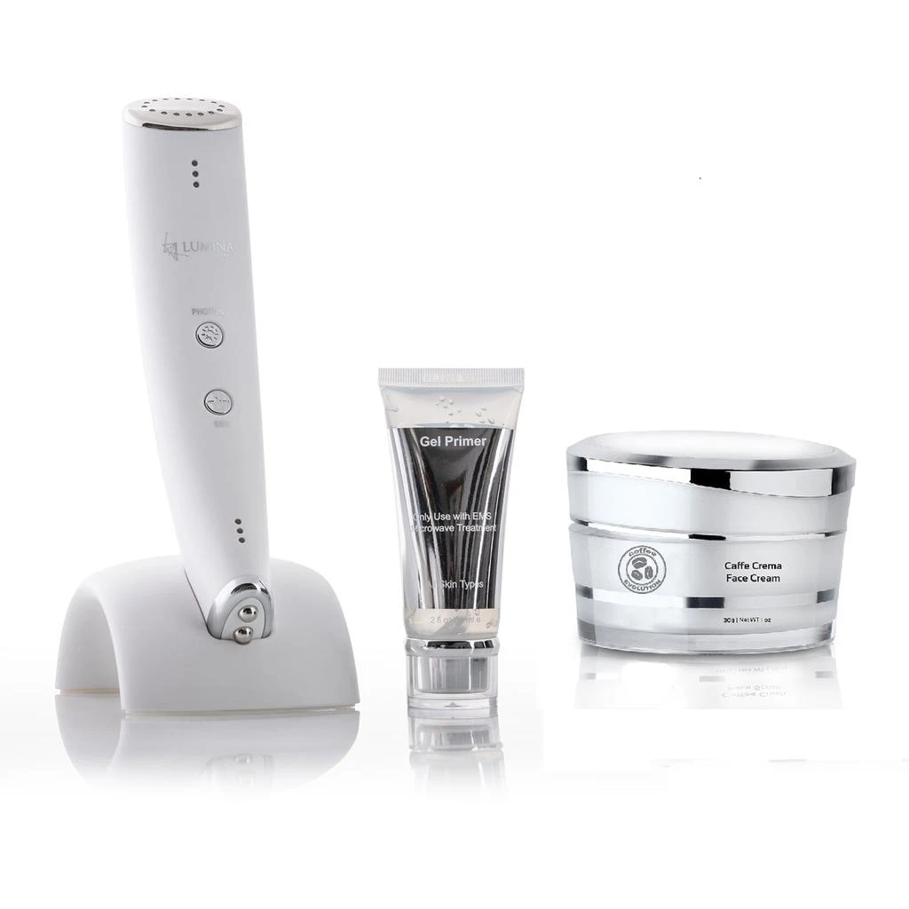 LUMINA NRG Facial Toning Kit with Coffee Infused Moisturizing cream 1