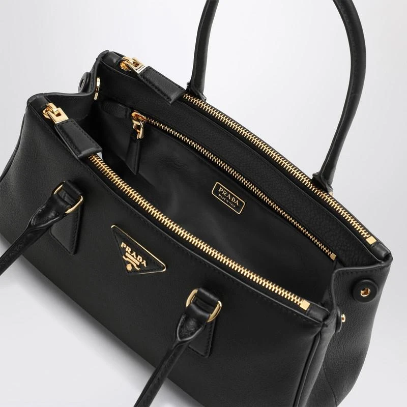 Prada Black medium leather Galleria bag 5