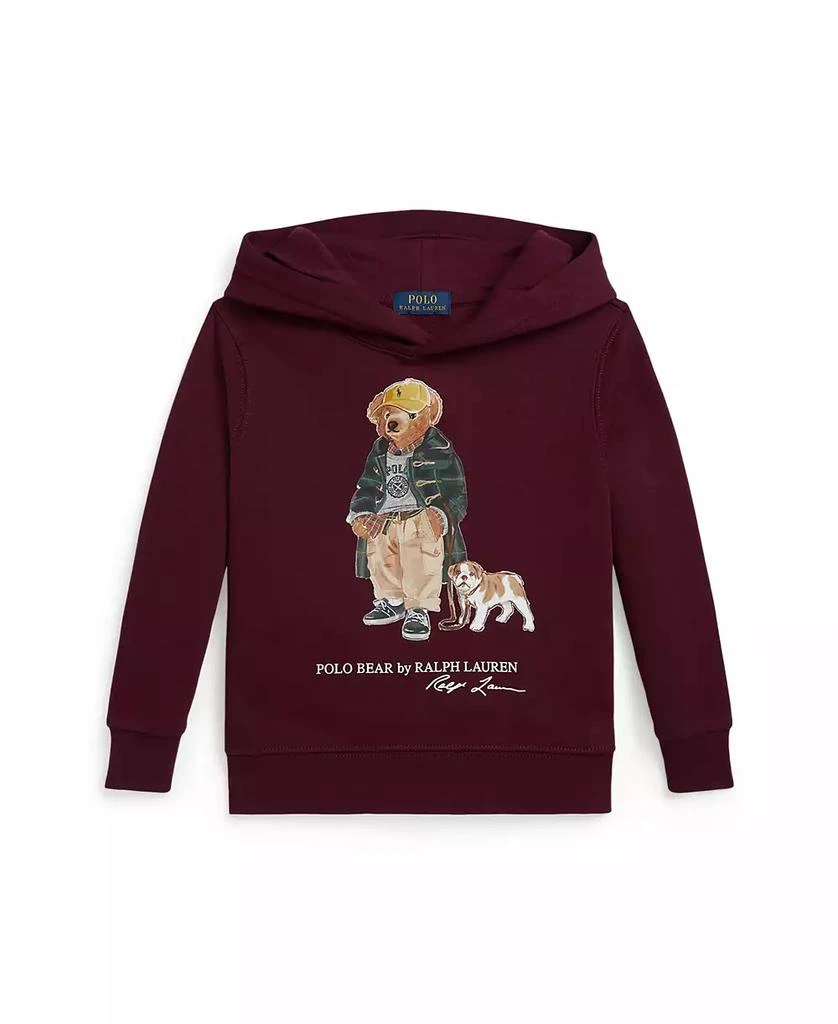 Ralph Lauren Toddler and Little Boys Polo Bear Fleece Hoodie 4