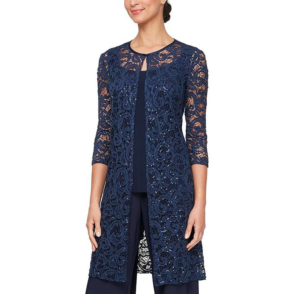 sachin and babi light blue dress Formal Lace Evening Dresses & Gowns | Plus & Petite Options main image 1